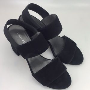 Stuart Weizmann Access  Black Suede